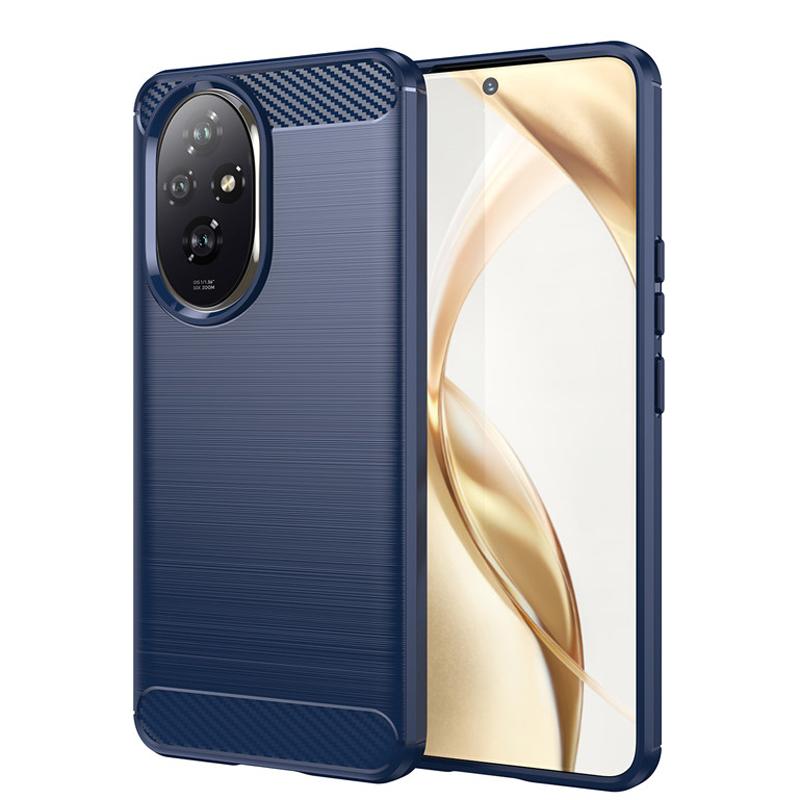 

Чехол для Honor 200 Чехол-бампер для Honor 200 Роскошный противоударный силиконовый матовый защитный чехол для задней панели телефона из ТПУ для Honor 200 Honor 200 синий