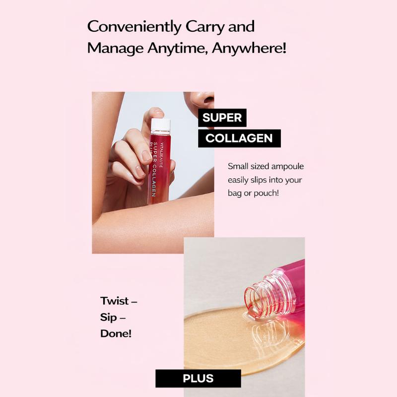 [VITAL BEAUTIE] Super Collagen Plus 25ml * 30ea (30Day Worth)