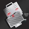 Portable Folding Stainless Steel BBQ Grill