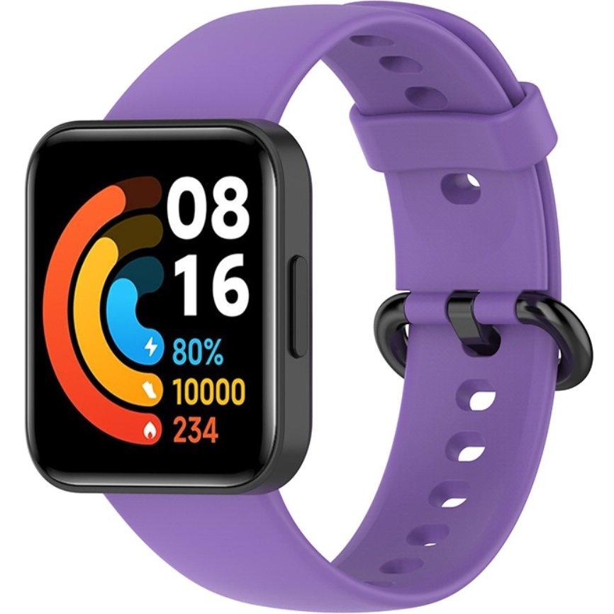 Silicone Strap for Xiaomi Redmi Watch 2 Lite, Purple