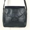 90s Vintage Burberry Leather Shoulder Bag Dark Navy Check Interior(USED)