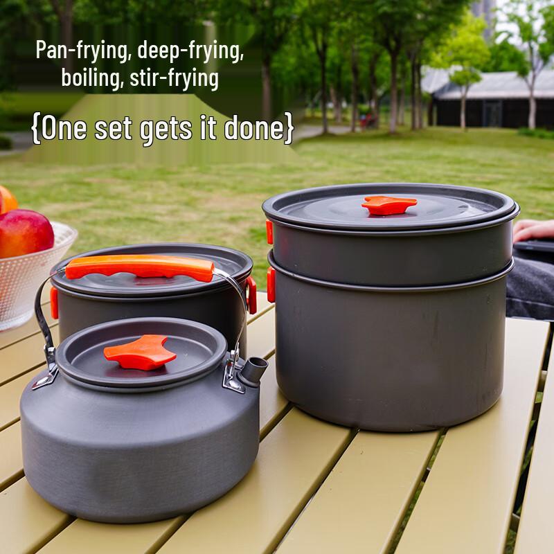 Hanlemeitu Outdoor Camping Cookware Set