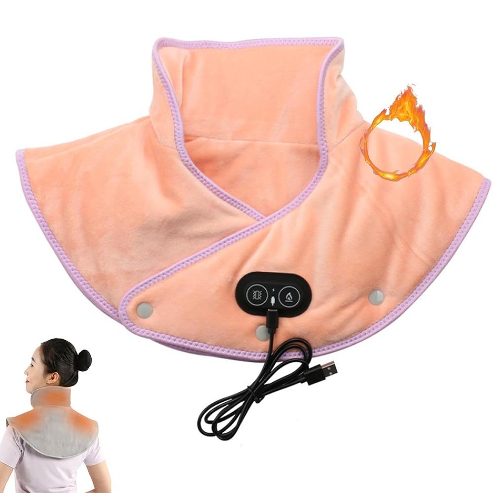 3 Heat Level Heated Shoulder Pad Fast Heating Massage Shoulder Pads Mattress Shawl Wrap  Winter