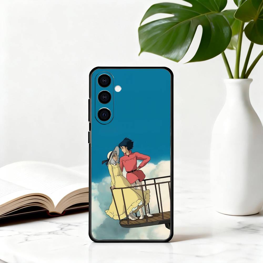 Healing H-Howles M-Moving C-Castles-es Phone Case For Samsung Galaxy A73,A72,A71,A70,A53,A52,A51,Soft Silicone Black Cover