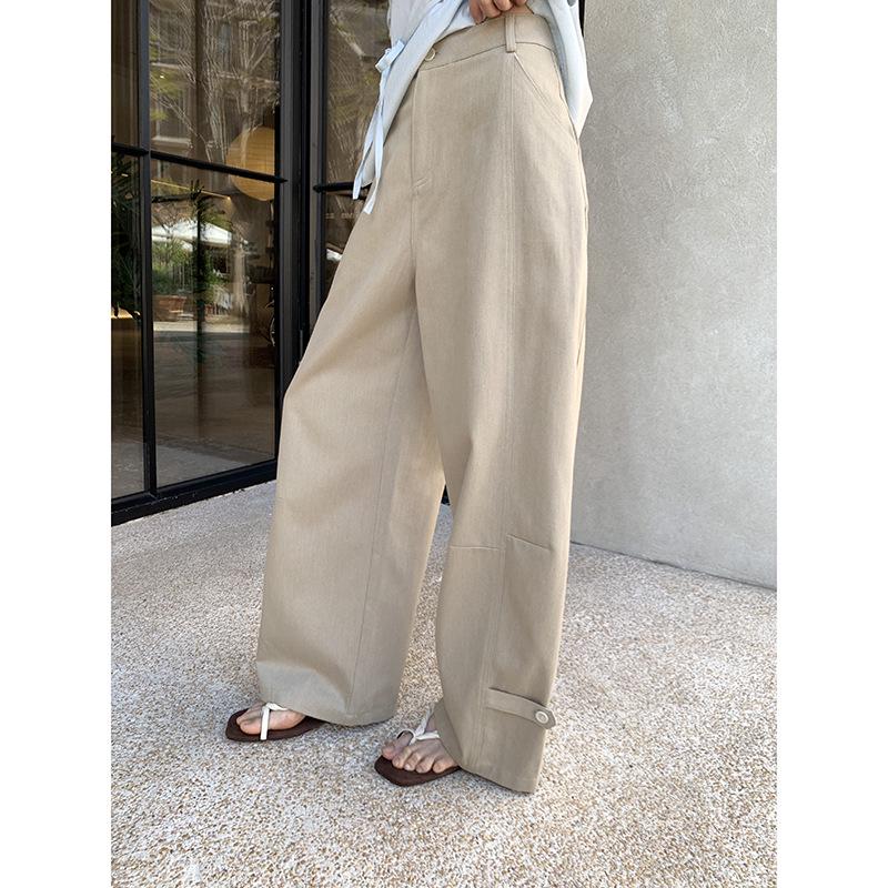 

Women s High-Waist Slimming Straight-Leg Pants - Spring Collection Medium