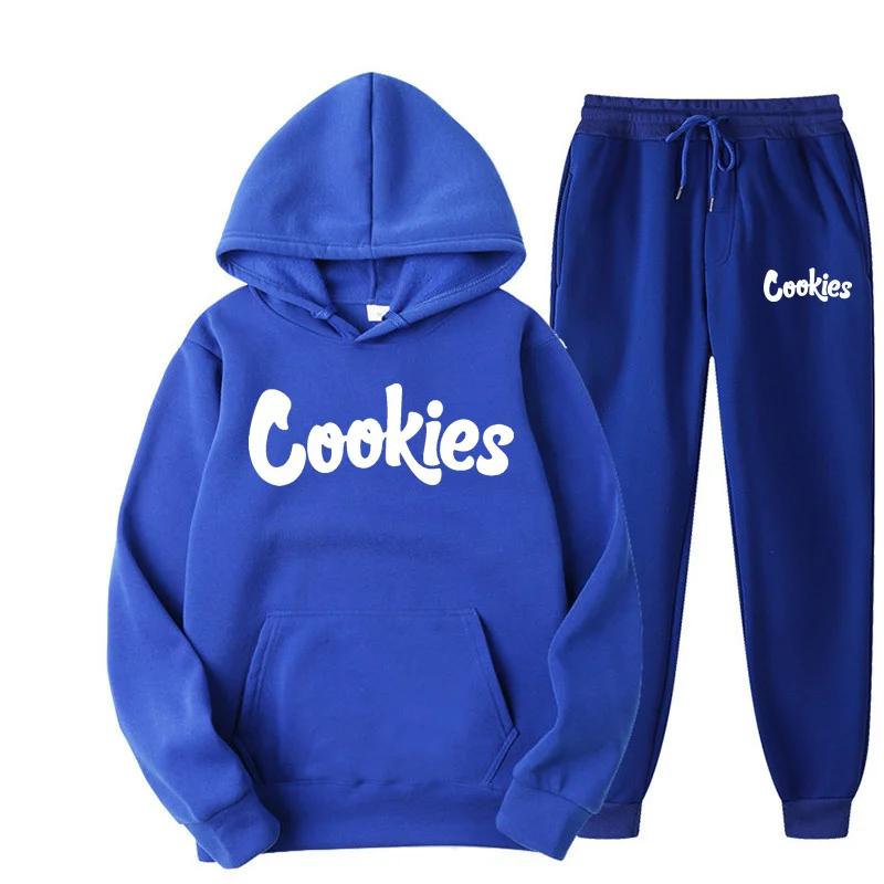 

мужчины и женщины одного модного тренда толстовка повседневный костюм-двойка куртка брюки модный бренд принт плюс размер 5XL