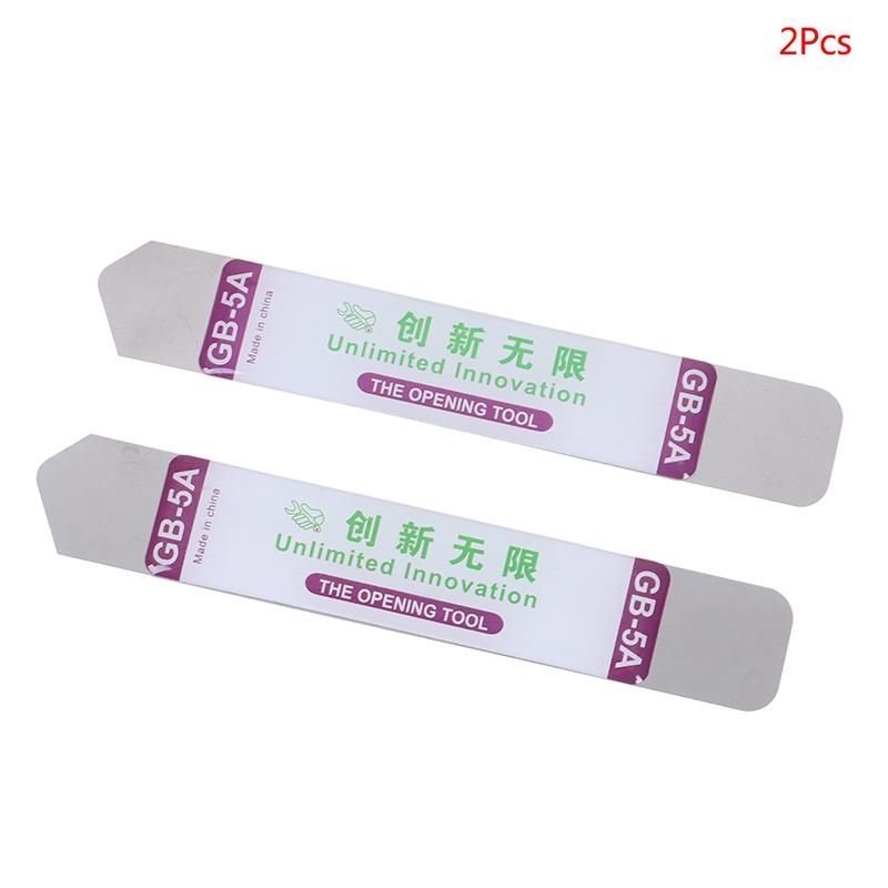 

2/5Pcs Metal Flat Spudger Soft Blade Pry Bar Open Repair Tool Kit Phone