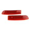 2PCS For Toyota Avensis Alphard Estima RAV4 Gaia PREVIA IPSUM Car Rear Bumper Reflector Tail Brake Light Cover Shells No Bulb