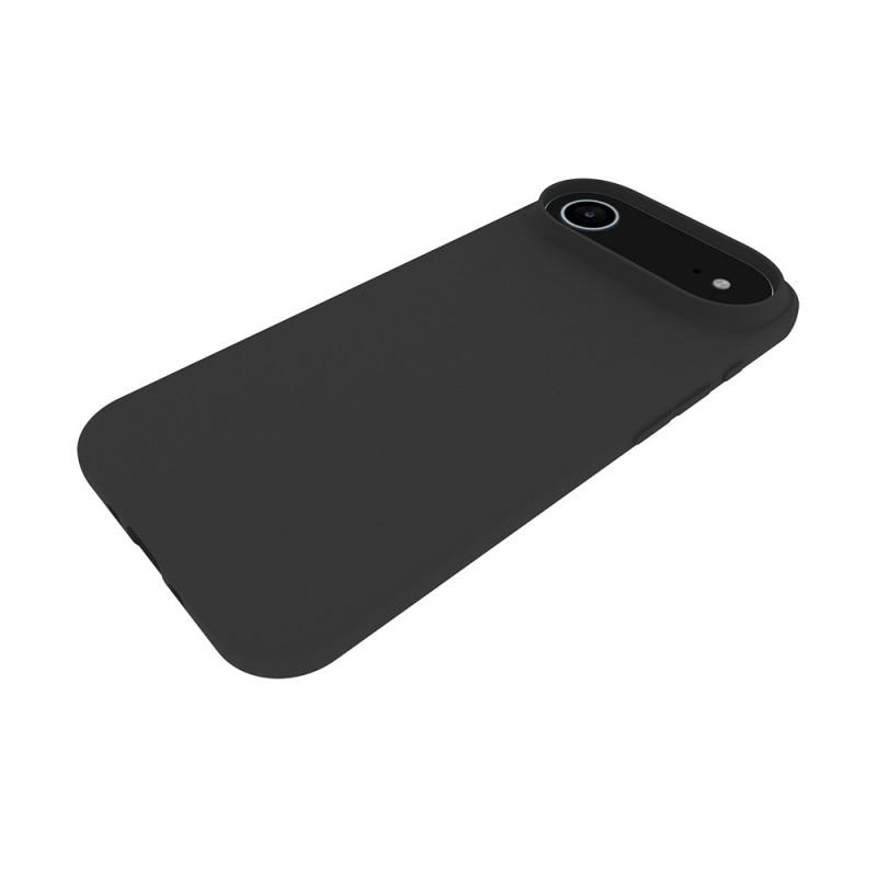 For iPhone 17 Air TPU Case WANLONFENG MS Series Matte Back Cover with Tempered Glass (Big Hole Lens)