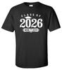"Class of 2026" T-Shirt Graduation College High School Elementary Senior Grad