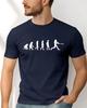 Funny Baseball Evolution Unisex Tee, Athlete Gift, Workout Shirt, Casual Wear, Sports Tee, Soft Comfortable Tshirt