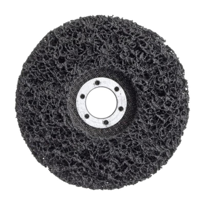 

115mm Rusts Stripper Disc for Angle Grinder Quick Paint Oxidation Removal and Metal Surfaces Treatments Abrasive Wheel чёрный
