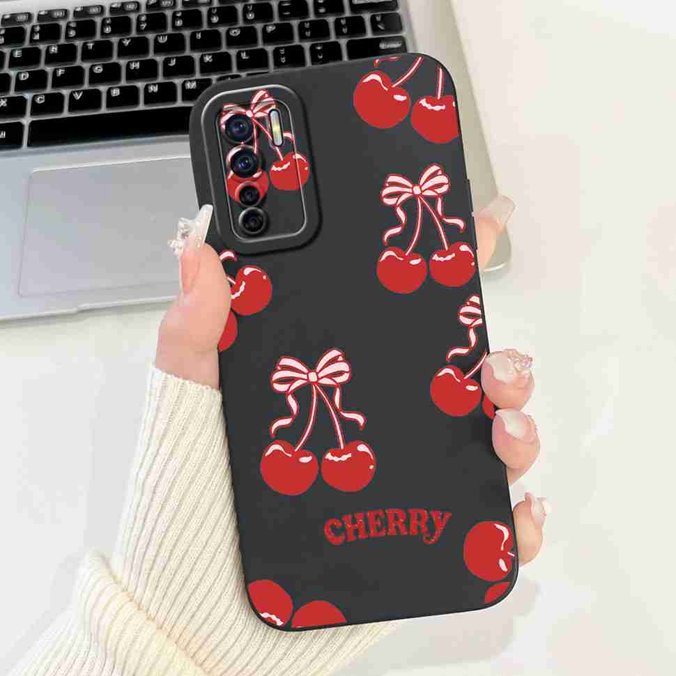 For Oppo F15 CPH2001 6.4" Case Cute Girl Cartoon Cat Soft Silicone TPU Back Cover For Oppo a91 A91 PCPM00 Protective Cases Coque