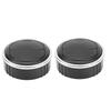 RV Air Conditioner Vent 2 Pcs Adjustable Roof Round Vent Ventilation Outlet for Car Yacht Bus Truck