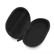 

Portable Hard Shell Earphone Case, Shockproof Waterproof Headphone Storage Bag with Zipper, Universal Carrying Pouch for In-Ear