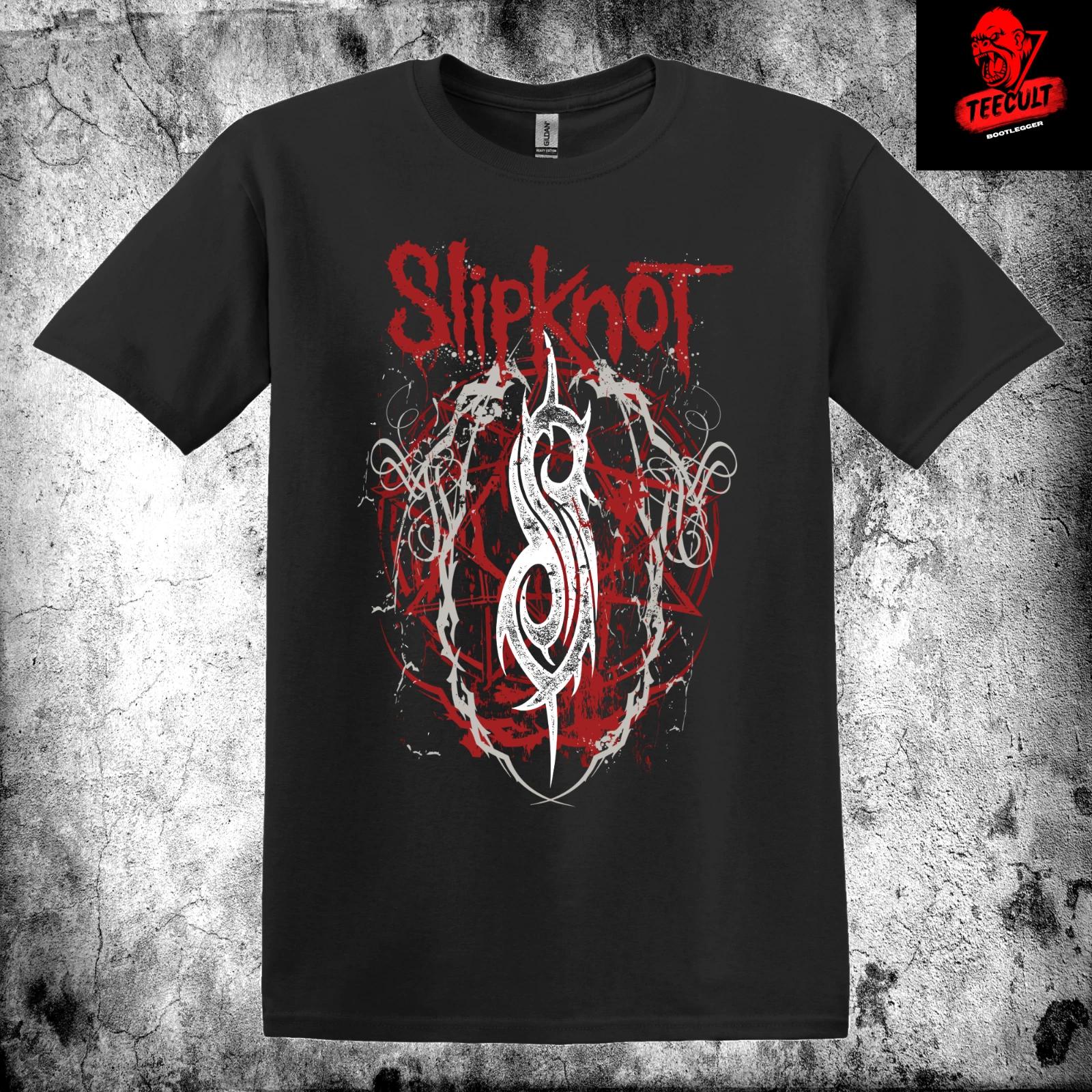 Men s and Women s T-shirts Slipknot Metal Rock Band Tee Unisex Heavy Cotton M