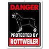 Animal Family Warning Poster On the Wall, Metal Plaque