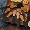 Edelstahl Käsemesser mit Bambusholzgriff Käseschneider KäseSchneider Butter Messer Küchen Backwerkzeug