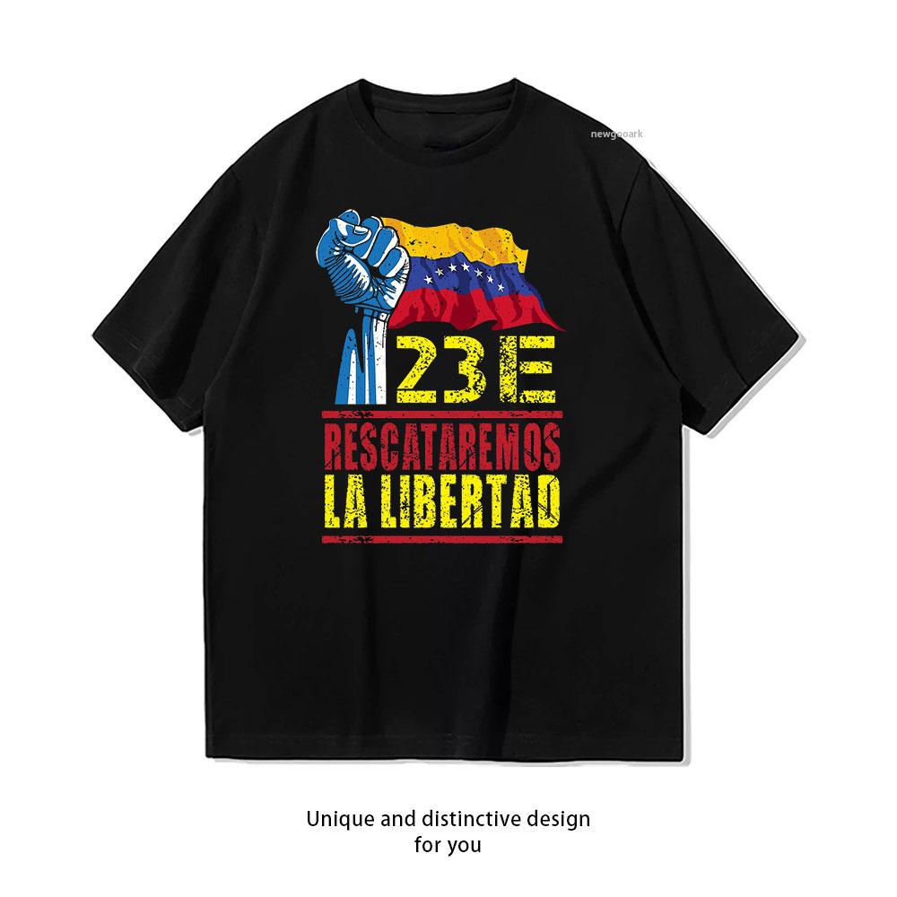 

No War with Venezuela Tshirt Woman Man Casual Cotton Graphic T Shirts Creative Streetwear Camisetas Tops Tee Shortsleev 4XL