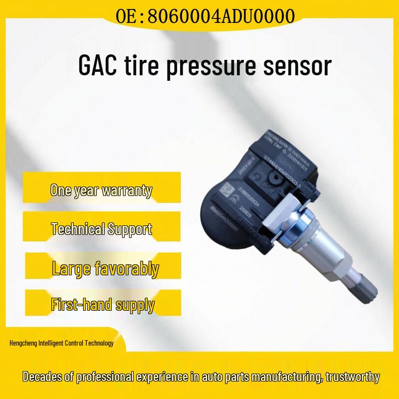 TPMS Sensor for GAC Trumpchi GA3, GA6, GS4, GS5 Vehicles Rubber
