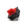 Engine Stop Rocker Switch with 2 Pin Terminals for Controlling Household Appliances Treadmill Coffee Pot Generator