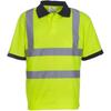 Yoko Hi-Vis Short Sleeve Polo Shirt / Mens Workwear