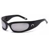 Sunglasses Crescent Sun Glasses Futuristic Fashionable I Disco Hip-hop Moon Trend 18095