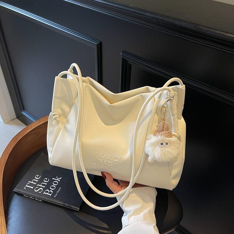 Tote Bag Women's New Simple and Relaxed Shoulder Bag Autumn Niche Large-capacity Underarm Bag