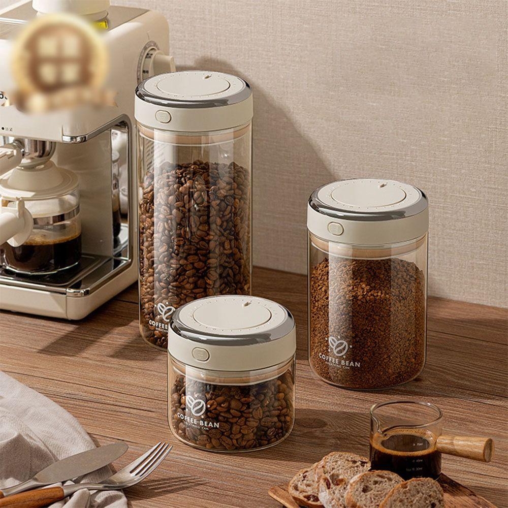 Large Capacity Coffee Sealed Tank Wake-up Beans Milk Powder Storage Gifts Storage Jar