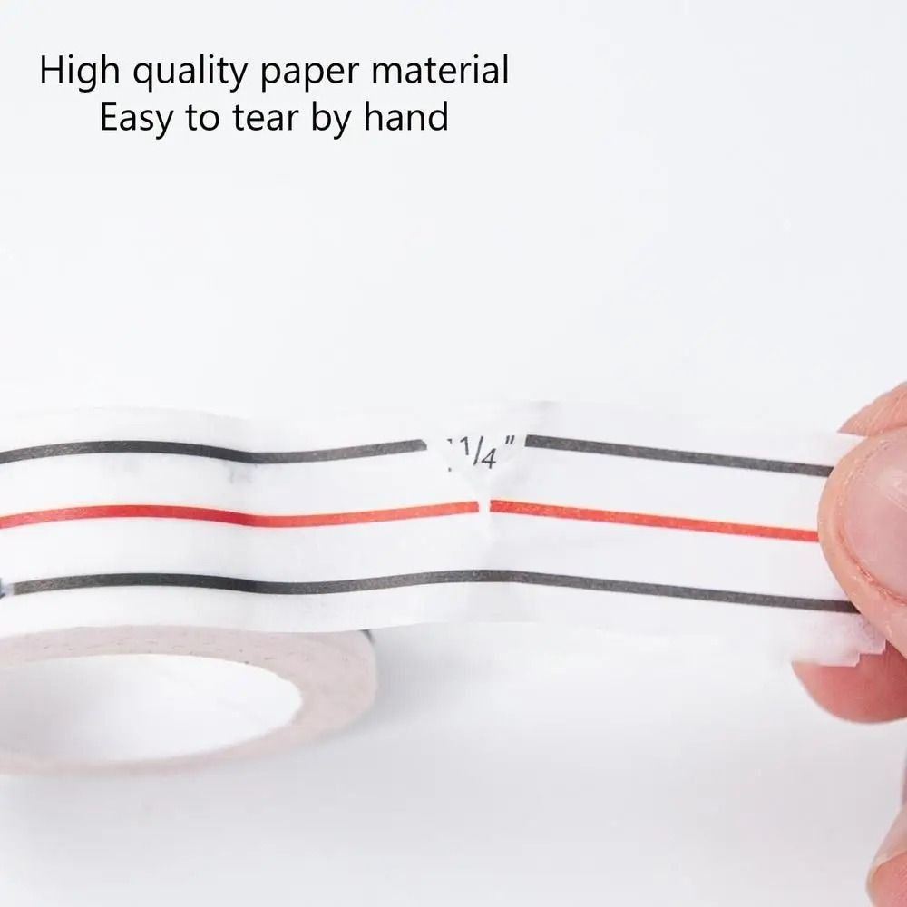 DIY Seams Instruction Tool Diagonal Seam Tapes Paper Tape Seam Guide Sewing Basting Tape 1/4 Inch Professional Mark Tape Sewing