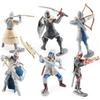 Simulated Western Mythical Knight Model Griffon Knight Spear Bow Ornament Dragon