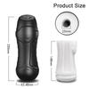 Automatic Male Masturbator Vibration Blowjob Sucking Machine Silicone Vagina Masturbation Cup Sex Toys Adult Goods for Men