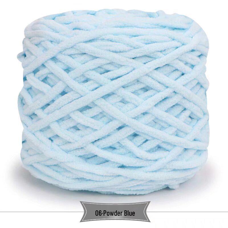 3.3 Große Eiswollknäuel für handgestrickte Häkelschuhe & zum Weben von Schals - Dicke Wolle für Damen & Herren