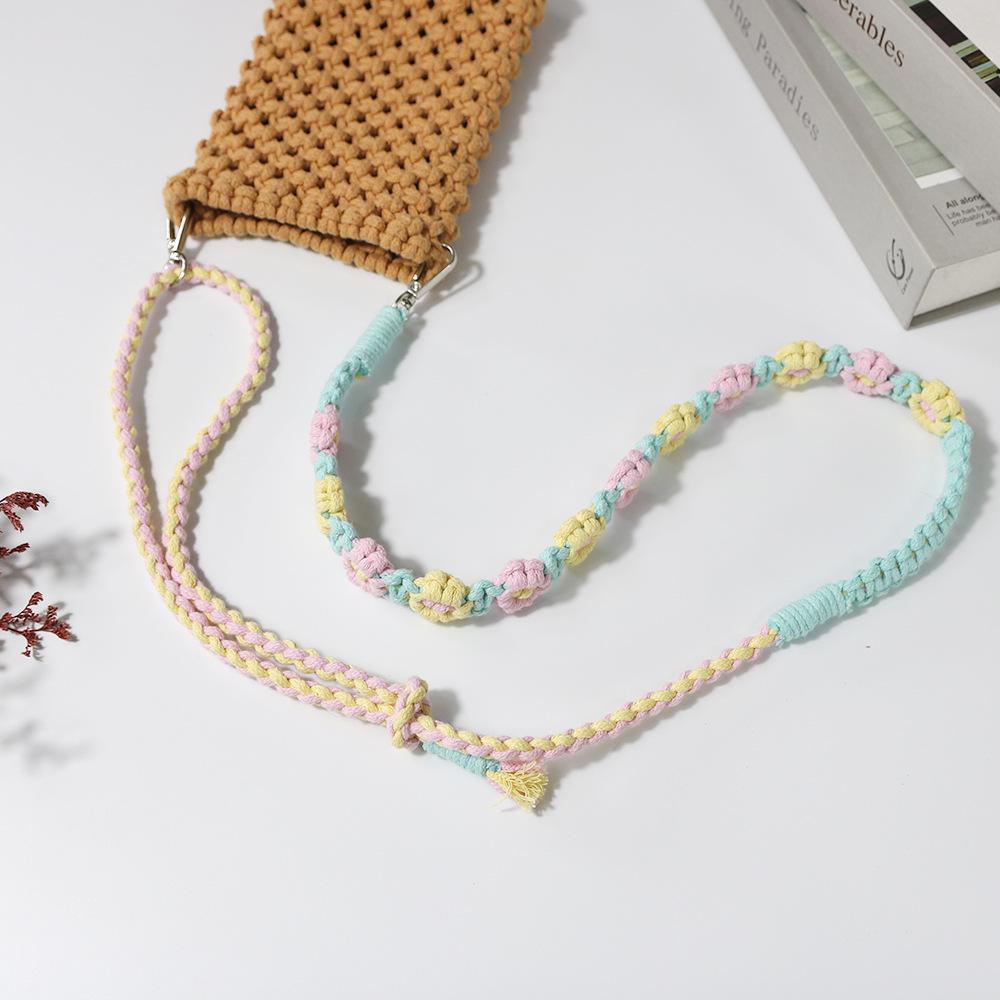 Daisy Flower Adjustable Phone Lanyard & Bohemian Keychain Strap