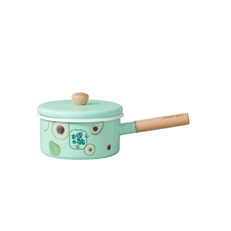 COOKER KING Fruit Series 18cm Japanese Enamel Milk Pot