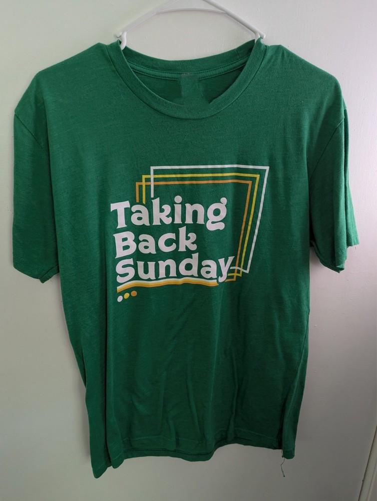 Taking Back Sunday Green T-Shirt  Unisex OM709 Unisex T-Shirt XL