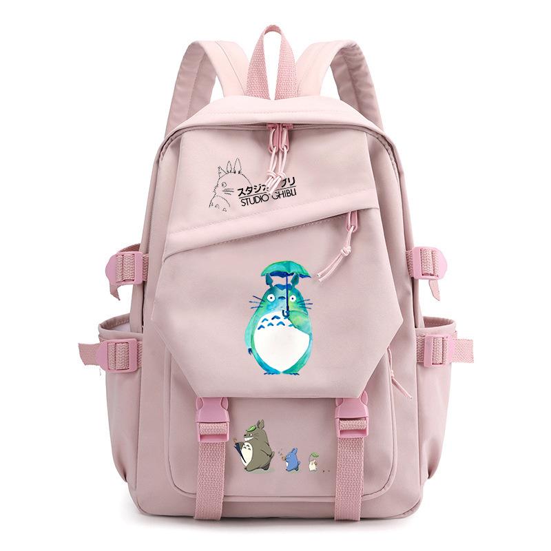 Duoluo Rucksack College-Stil Niedliche Cartoon-Zeichnungen Große Kapazität Lastreduzierung Rückenprotektor Schülerrucksack