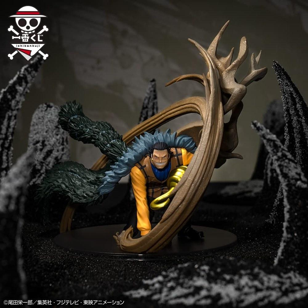 Ichiban Shō Figure One Piece Takumi no Keifu Duel Memory F Prize Sir Crocodile Figure