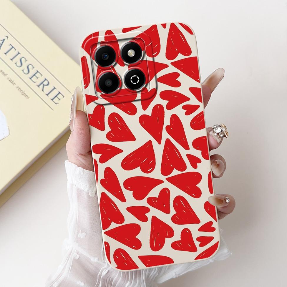 For Honor X6B Case Cover Silicone Fashion Luxury Cute Cartoon Cat Cool Painted Shockproof Phone Case For Honor JDY-LX1 JDY-LX2