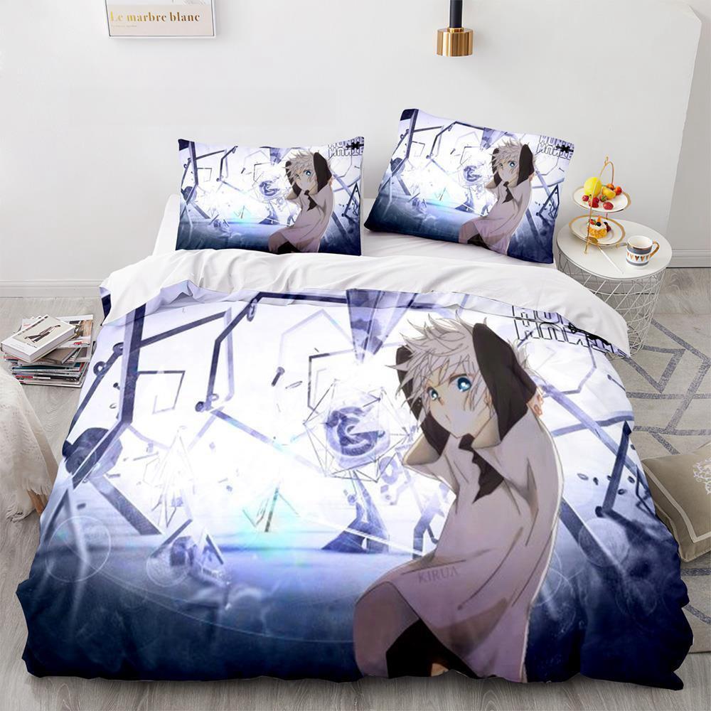 HUNTER×HUNTER Bedding Set Single Twin Full Queen King Size Bed Set Adult Kid Bedroom Duvet cover Sets bed furniture set bedroom
