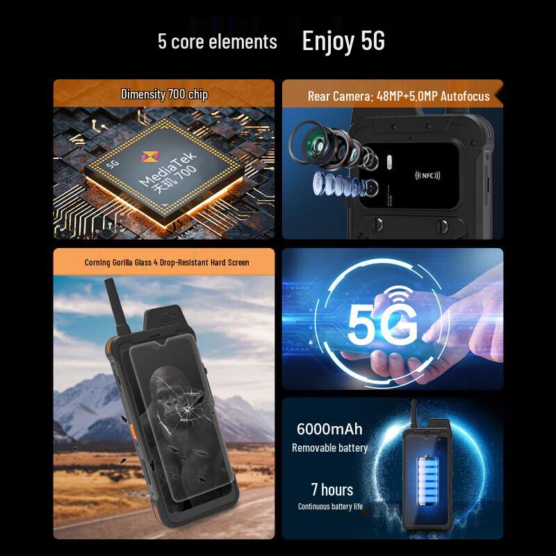 CENAVA A635GT 5G Explosion-Proof Industrial Handheld Terminal