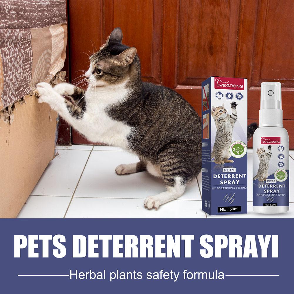 Spray Anti-griffures Pour Chat - Protège Canapé, Meubles, Tissus - Redirige Les Griffades Naturellement