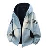 2026 Autumn High-Quality Men's Trendy Youth Hooded Loose Long-Sleeve Jacket