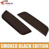 2pcs Front Side Lights Lamp Cover Trim Bezels For Ford Bronco 2021+ Smoked Black