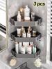 Bathroom Shelf Corner Rack Organizer Shelves  Rack Hanging Accessories Organizer Supplies Bathroom Shelf Holder Corner Shelves
