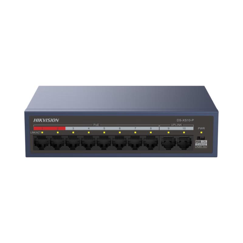

Hikvision 10-Port 100Mbps Unmanaged PoE Switch CN plug (adapter included)