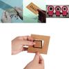 Kompakte Einladungskarte zum Squid Game Runde Sechs Mit hochwertigem Pop-It Blasen Fidget Sensorikspielzeug Für Alle Altersgruppen