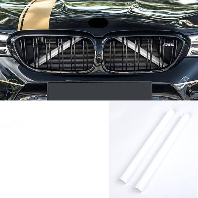 Car Front Grille Trim Strips For BMW 3 4 Series E21 E30 E36 E46 E90 E91 E92 E93 F30 F31 F34 F35 G20 G21 G28 External Accessories