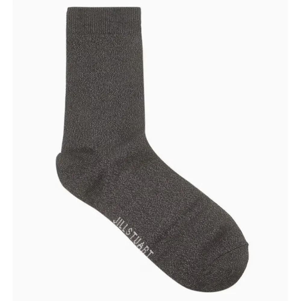Women's Glitter Mid-calf Socks 3-Piece Set JASS6E400 BK