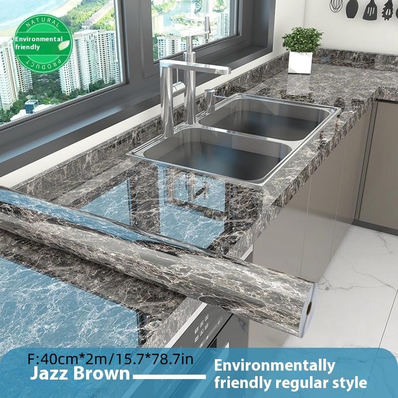 

Мраморная кухонная маслостойкая пленка, плита, водонепроницаемые, влагостойкие, самоклеящиеся обои, столешница, ремонт шкафа, плитка, наклейка